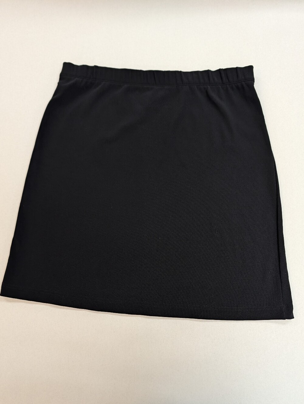 Boston Proper Women's Medium Black Stretch Mini Skirt